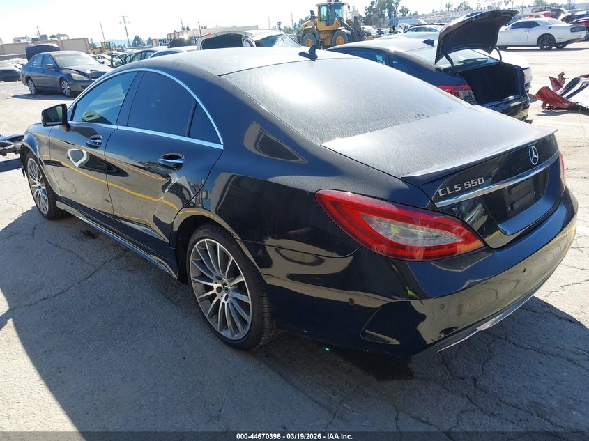 2018 Mercedes-benz Cls-klasse VIN WDDLJ7DB4JA206549 IAAI salvage auction — FRONT END, Salvage Title (California), sold $8,550 on 2026-07-08 (photo 3)