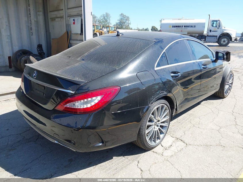 2018 Mercedes-benz Cls-klasse VIN WDDLJ7DB4JA206549 IAAI salvage auction — FRONT END, Salvage Title (California), sold $8,550 on 2026-07-08 (photo 4)