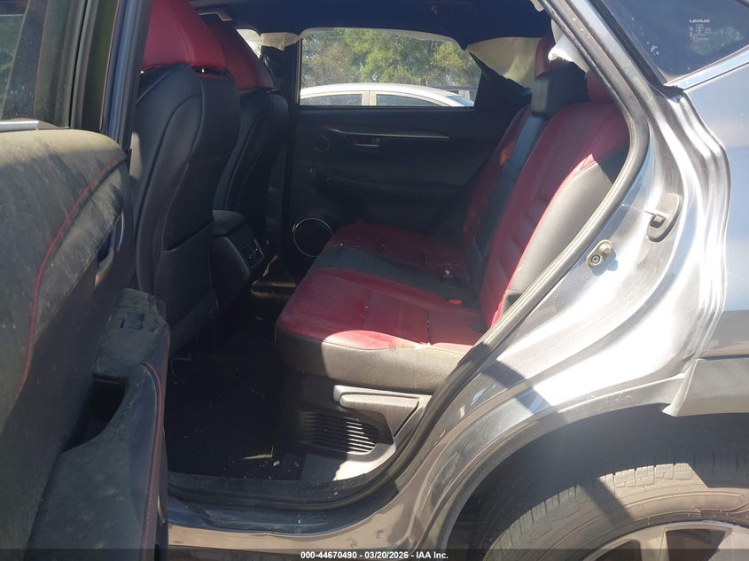 2016 Lexus Nx 200t VIN JTJYARBZ4G2027505 IAAI salvage auction — ROLLOVER, Salvage (Texas), sold $2,950 on 2026-07-28 (photo 8)