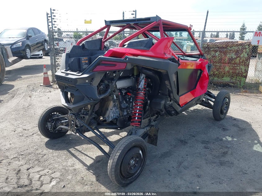 2023 Polaris Rzr VIN 3NSRGL2K8PG325082 IAAI salvage auction — RIGHT SIDE, Salvage (California), sold $16,450 on 2026-07-14 (photo 4)