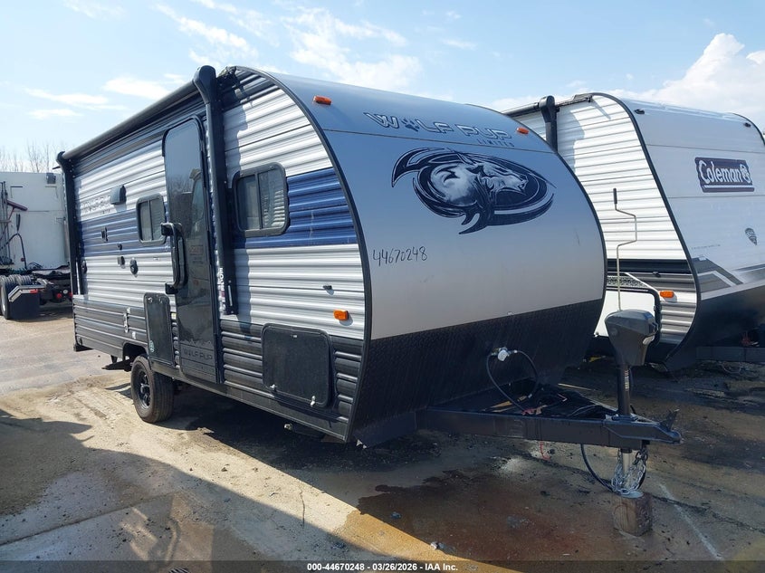 2022 Forest river Other VIN 5ZT2CKEC6NY018198 IAAI salvage auction — STORM DAMAGE, Salvage (Illinois), sold $4,250 on 2026-07-15 (photo 1)