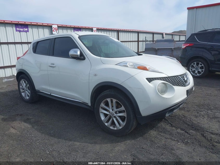2013 Nissan Juke VIN JN8AF5MV8DT226639 IAAI salvage auction — LEFT REAR, Salvage Title, sold $500 on 2026-07-07 (photo 1)