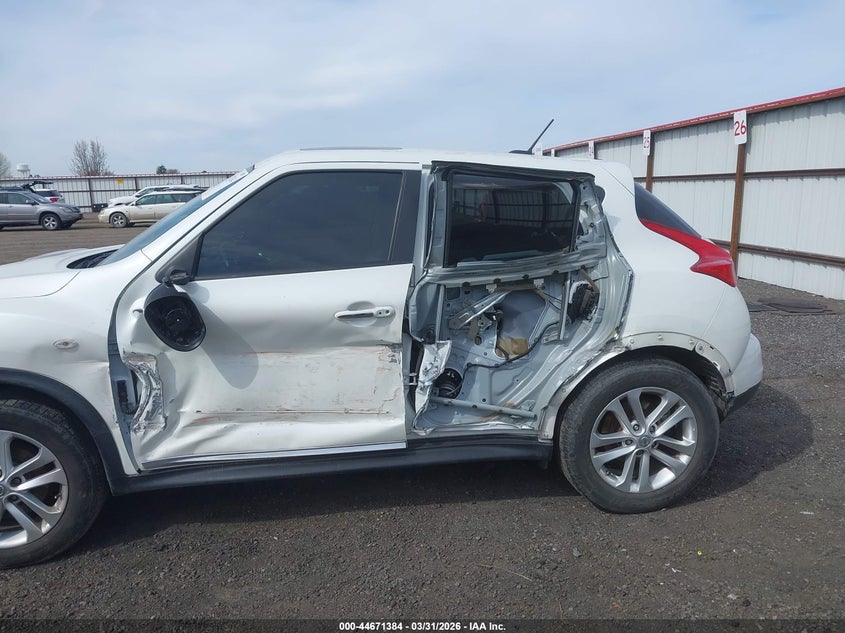 2013 Nissan Juke VIN JN8AF5MV8DT226639 IAAI salvage auction — LEFT REAR, Salvage Title, sold $500 on 2026-07-07 (photo 6)