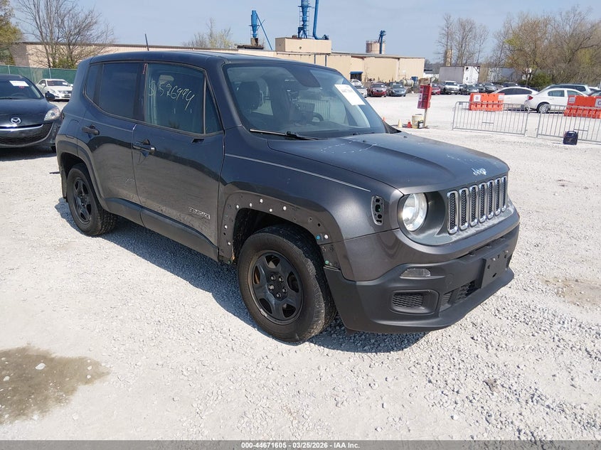 2018 Jeep Renegade VIN ZACCJAAB4JPG70355 IAAI salvage auction — RIGHT SIDE, Salvage (Kentucky), sold $1,125 on 2026-07-18 (photo 1)