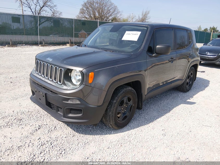 2018 Jeep Renegade VIN ZACCJAAB4JPG70355 IAAI salvage auction — RIGHT SIDE, Salvage (Kentucky), sold $1,125 on 2026-07-18 (photo 2)