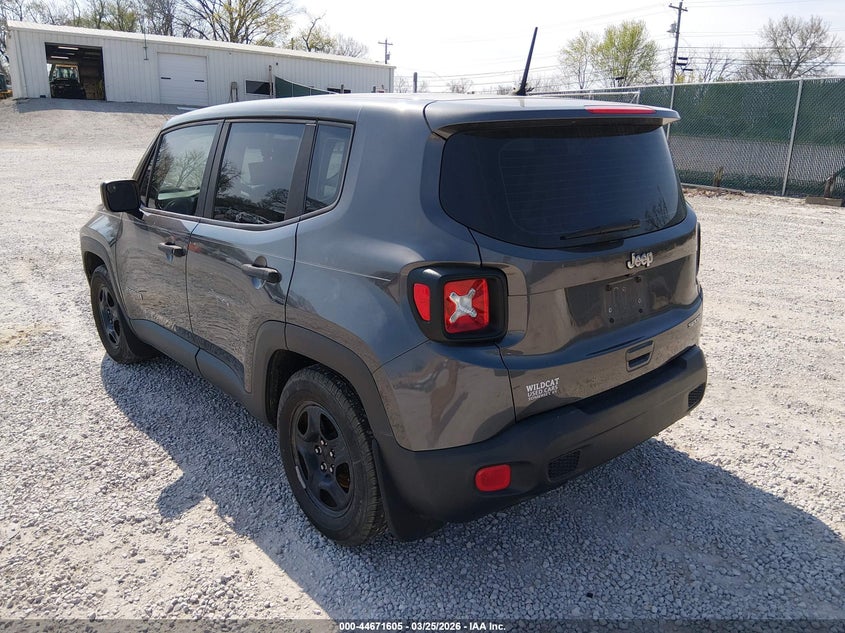 2018 Jeep Renegade VIN ZACCJAAB4JPG70355 IAAI salvage auction — RIGHT SIDE, Salvage (Kentucky), sold $1,125 on 2026-07-18 (photo 3)
