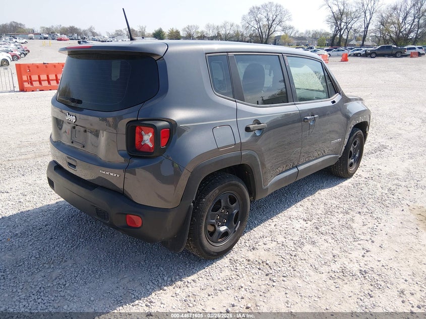 2018 Jeep Renegade VIN ZACCJAAB4JPG70355 IAAI salvage auction — RIGHT SIDE, Salvage (Kentucky), sold $1,125 on 2026-07-18 (photo 4)
