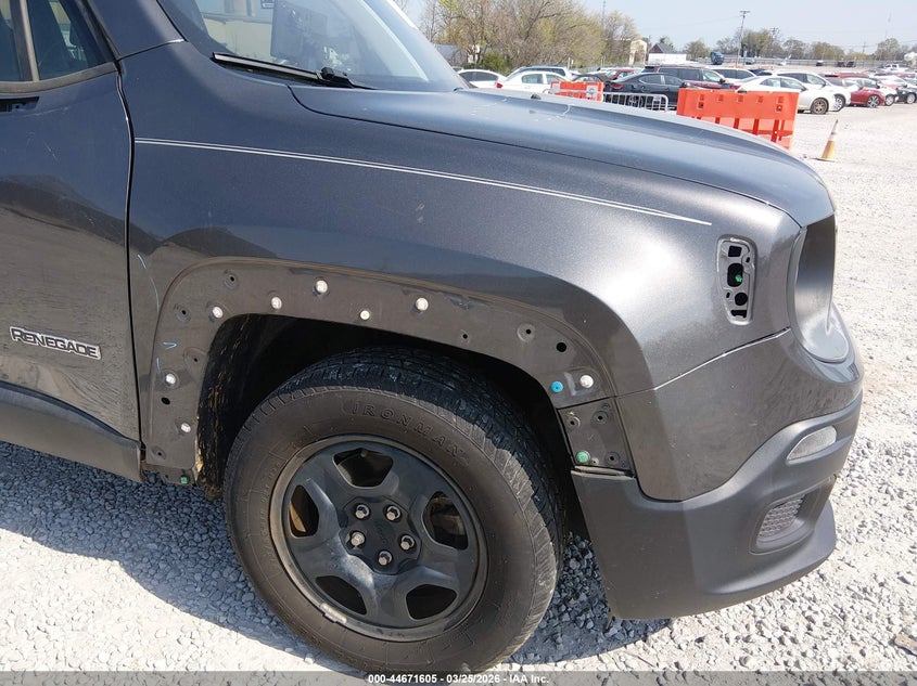 2018 Jeep Renegade VIN ZACCJAAB4JPG70355 IAAI salvage auction — RIGHT SIDE, Salvage (Kentucky), sold $1,125 on 2026-07-18 (photo 6)
