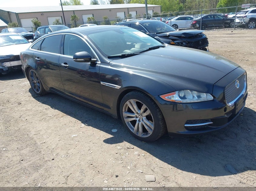 2011 Jaguar Xj series VIN SAJWA2GB6BLV10592 IAAI salvage auction — EXTERIOR BURN, Salvage - Greater Than 75% (Maryland), sold $350 on 2026-07-06 (photo 1)