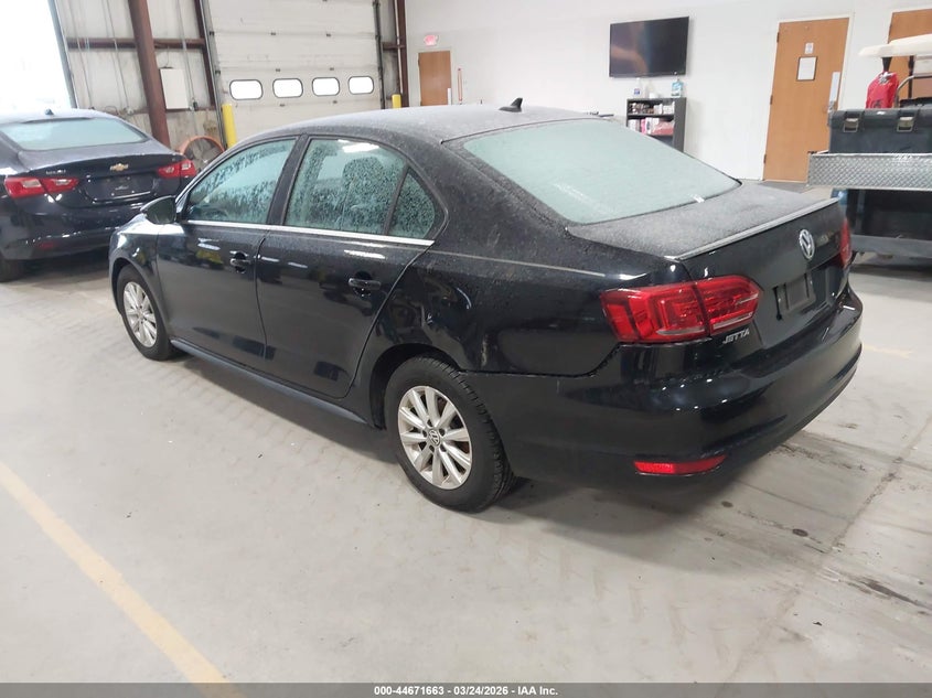 2014 Volkswagen Jetta VIN 3VW637AJ7EM266862 IAAI salvage auction — LEFT REAR, Wait Title, sold $525 on 2026-07-20 (photo 3)