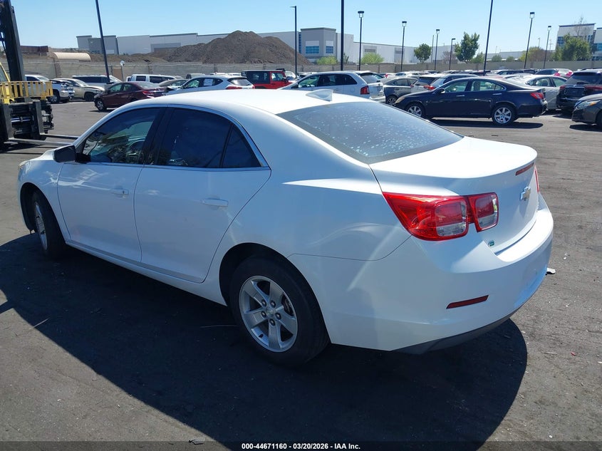 2016 Chevrolet Malibu VIN 1G11C5SA4GF154001 IAAI salvage auction — LEFT & RIGHT, Salvage Title, sold $825 on 2026-07-10 (photo 3)