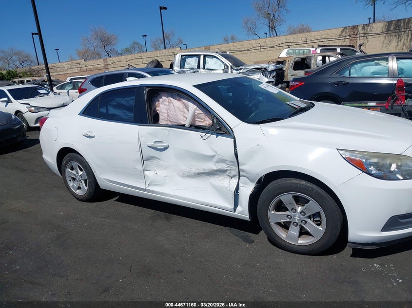 2016 Chevrolet Malibu VIN 1G11C5SA4GF154001 IAAI salvage auction — LEFT & RIGHT, Salvage Title, sold $825 on 2026-07-10 (photo 6)
