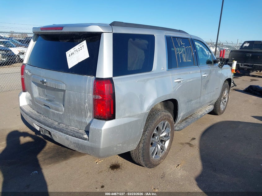2018 Chevrolet Tahoe VIN 1GNSKBKCXJR180727 IAAI salvage auction — RIGHT SIDE, Salvage Title, sold $5,050 on 2026-08-03 (photo 4)