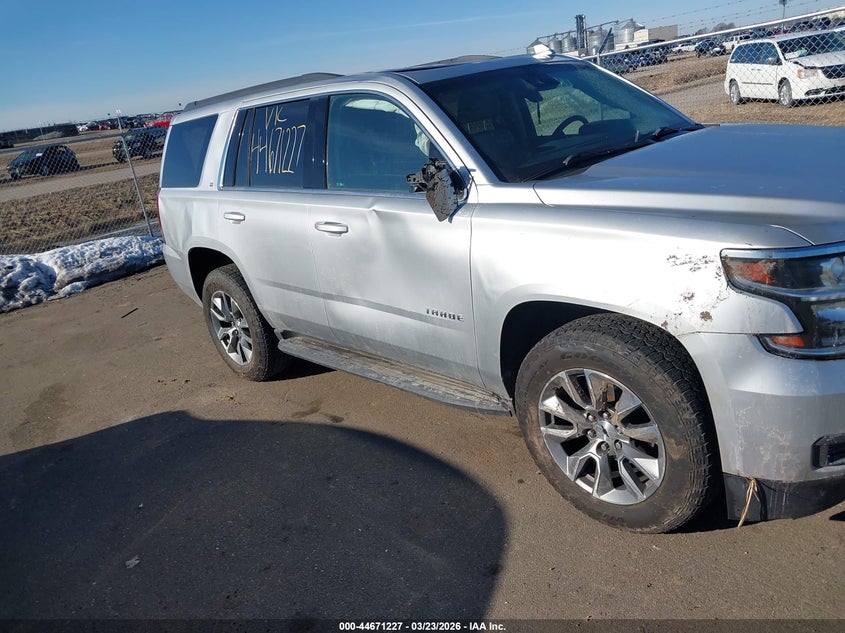 2018 Chevrolet Tahoe VIN 1GNSKBKCXJR180727 IAAI salvage auction — RIGHT SIDE, Salvage Title, sold $5,050 on 2026-08-03 (photo 6)