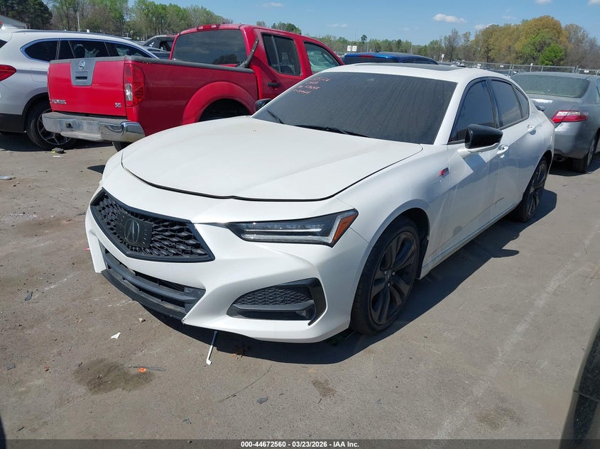 2021 Acura Tlx VIN 19UUB6F56MA002564 IAAI salvage auction — THEFT, Salvage (South Carolina), sold $12,100 on 2026-07-16 (photo 2)