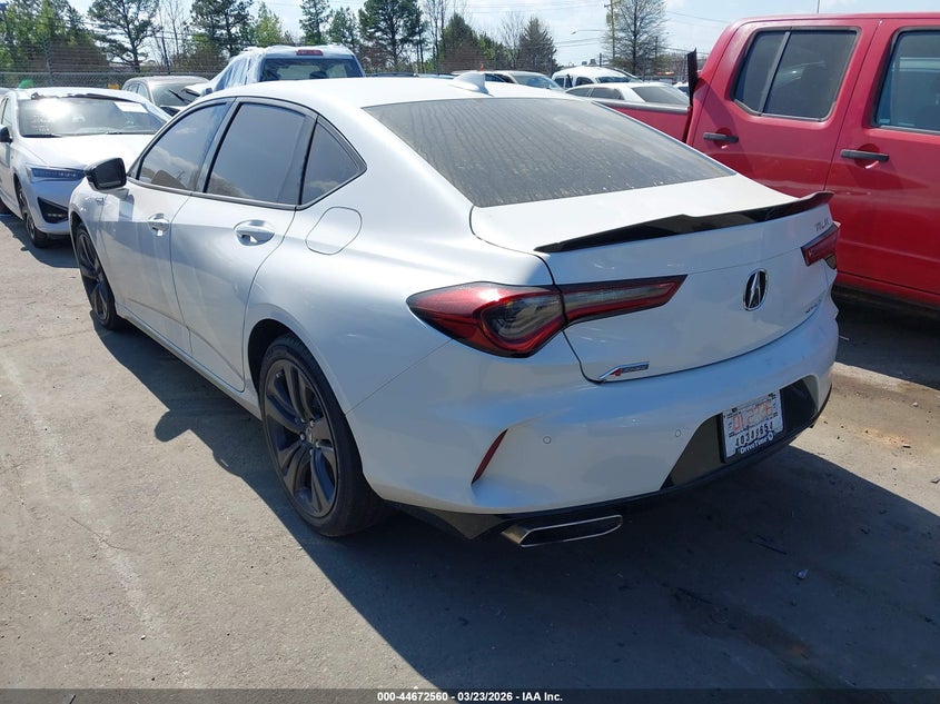 2021 Acura Tlx VIN 19UUB6F56MA002564 IAAI salvage auction — THEFT, Salvage (South Carolina), sold $12,100 on 2026-07-16 (photo 3)