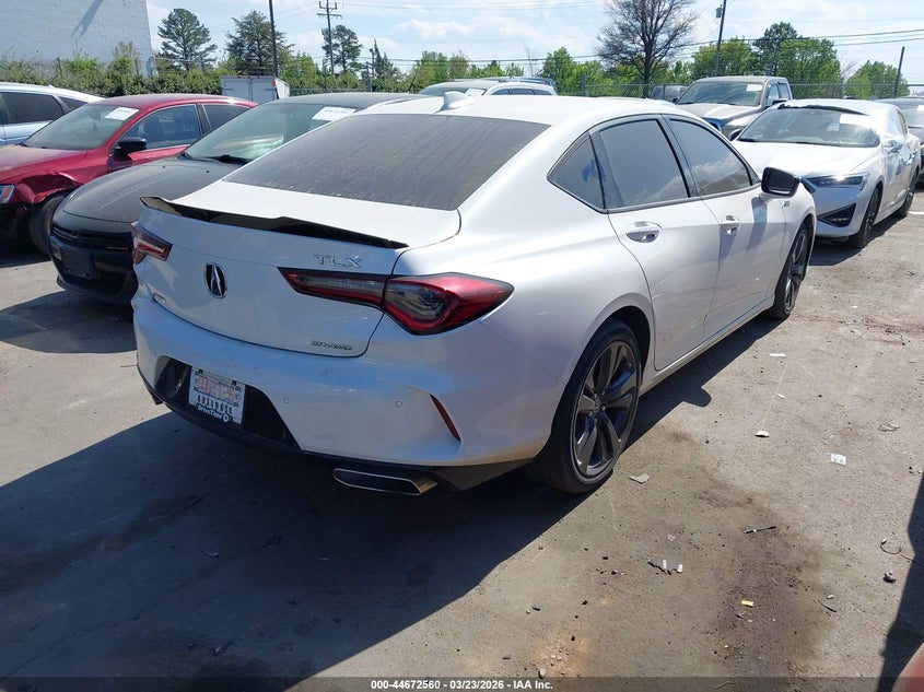 2021 Acura Tlx VIN 19UUB6F56MA002564 IAAI salvage auction — THEFT, Salvage (South Carolina), sold $12,100 on 2026-07-16 (photo 4)