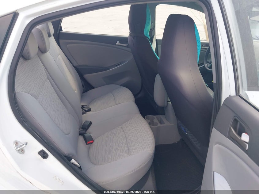2016 Hyundai Accent VIN KMHCT4AE6GU051538 IAAI salvage auction — FRONT & REAR, Salvage (Texas), sold $1,175 on 2026-07-31 (photo 8)
