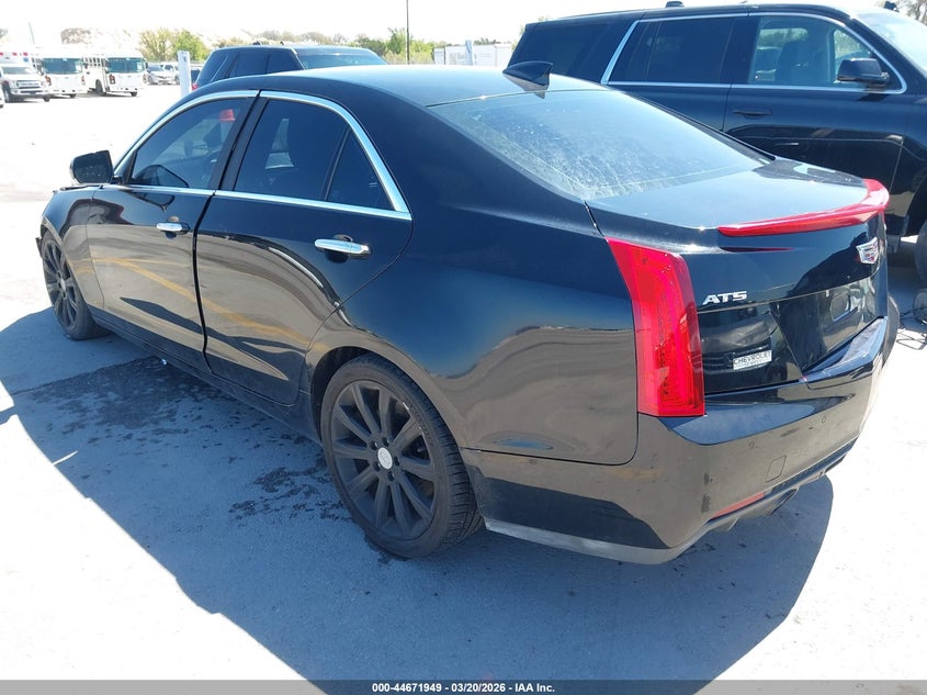 2017 Cadillac Ats VIN 1G6AB5RX9H0144267 IAAI salvage auction — LEFT FRONT, Original (Texas), sold $3,050 on 2026-07-09 (photo 3)