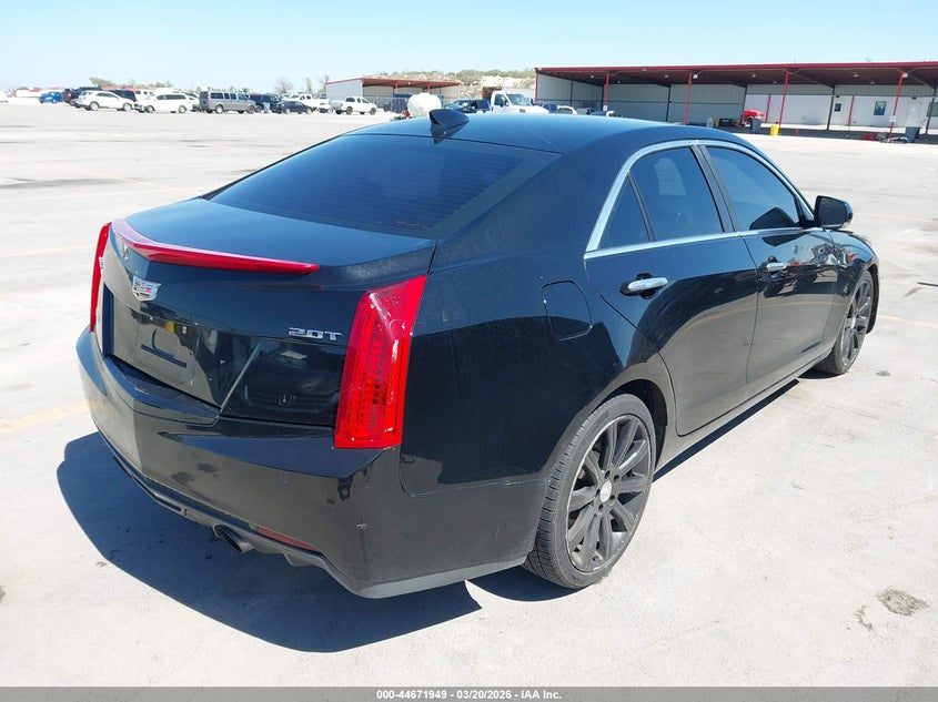 2017 Cadillac Ats VIN 1G6AB5RX9H0144267 IAAI salvage auction — LEFT FRONT, Original (Texas), sold $3,050 on 2026-07-09 (photo 4)