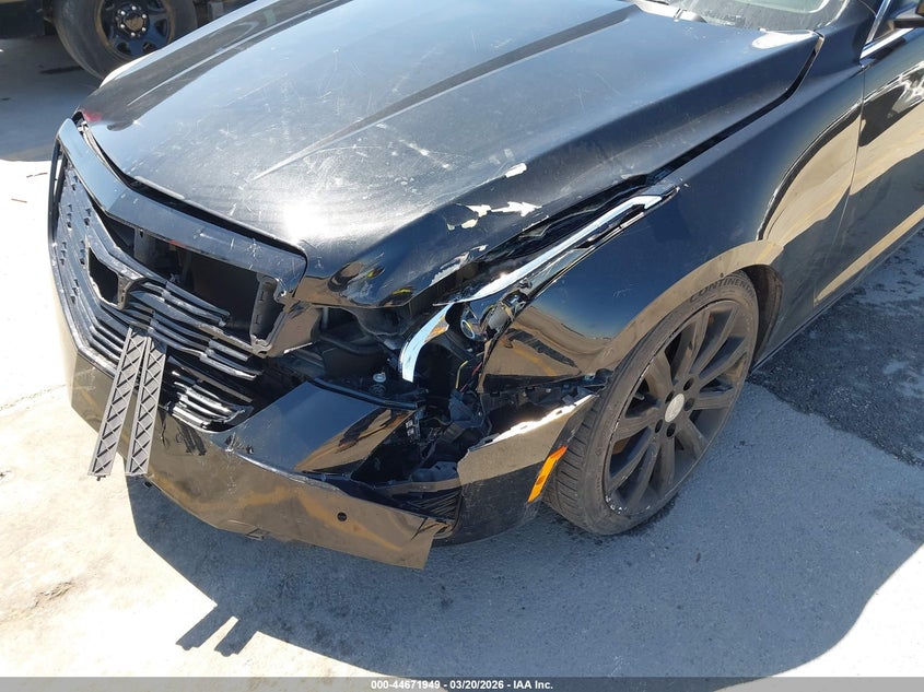 2017 Cadillac Ats VIN 1G6AB5RX9H0144267 IAAI salvage auction — LEFT FRONT, Original (Texas), sold $3,050 on 2026-07-09 (photo 6)