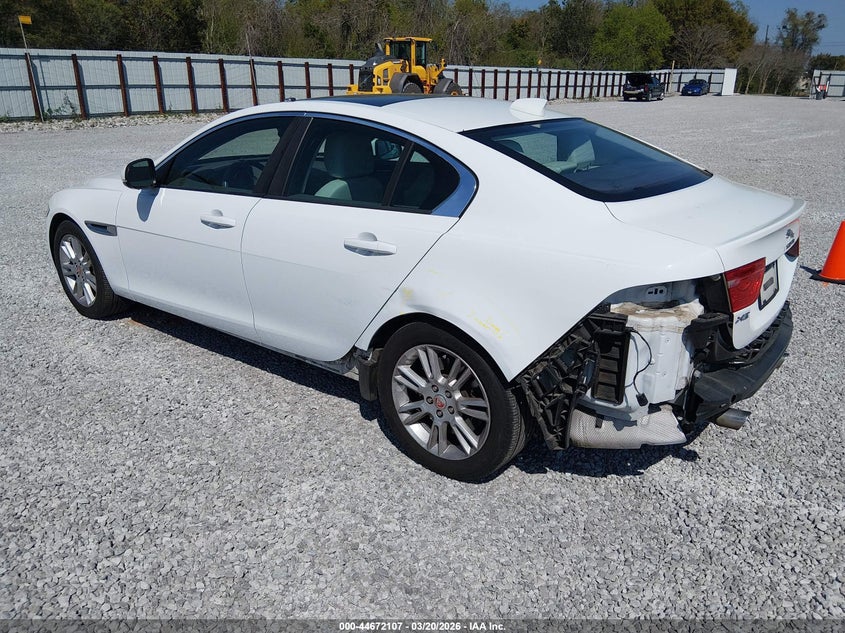 2017 Jaguar Xe VIN SAJAD4BGXHA947466 IAAI salvage auction — LEFT REAR, Salvage (Alabama), sold $1,025 on 2026-07-09 (photo 3)
