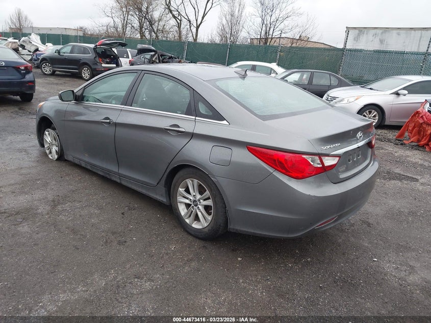 2013 Hyundai Sonata VIN 5NPEB4ACXDH699310 IAAI salvage auction — SIDE, Salvage (Pennsylvania), sold $1,200 on 2026-07-17 (photo 3)