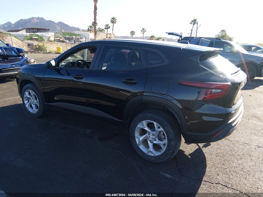 2024 Chevrolet Trax VIN KL77LFE2XRC057706 IAAI salvage auction — SIDE, Salvage Title, sold $25 on 2026-07-24 (photo 3)