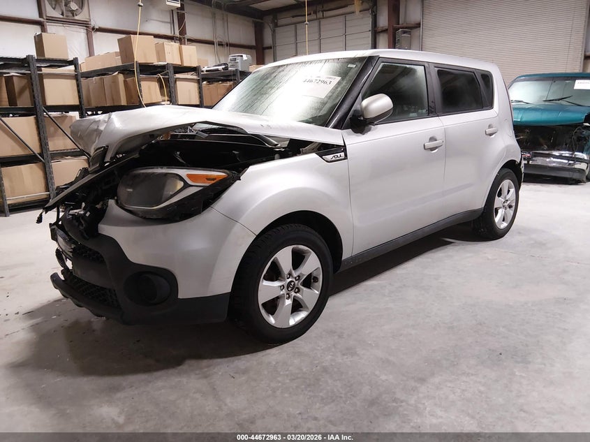 2019 Kia Soul VIN KNDJN2A21K7693639 IAAI salvage auction — FRONT END, Salvage (Alabama), sold $650 on 2026-07-06 (photo 2)