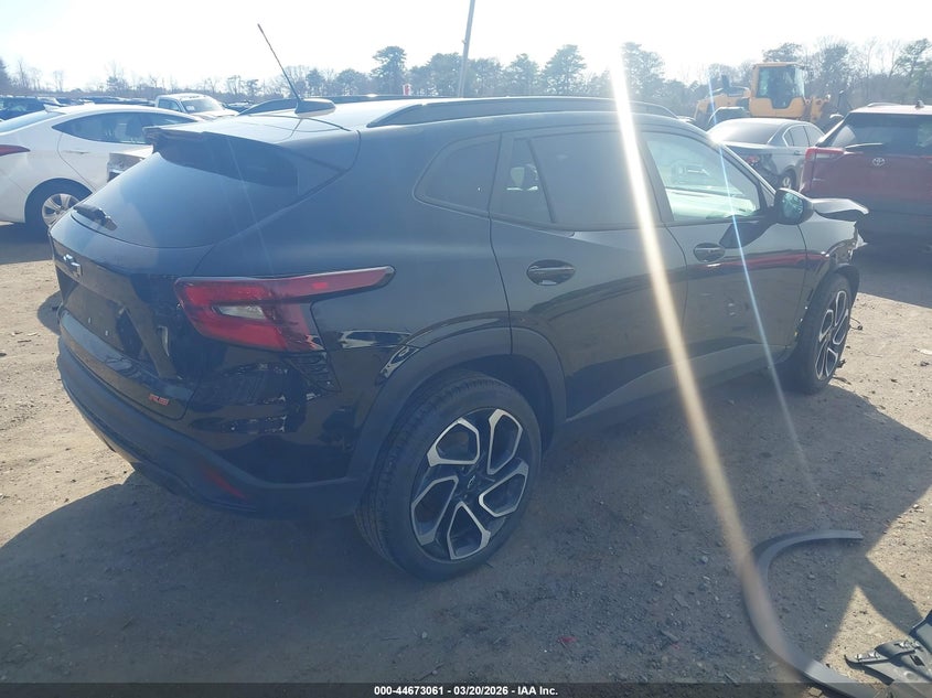 2024 Chevrolet Trax VIN KL77LJE25RC165170 IAAI salvage auction — FRONT END, Salvage Title, sold $3,100 on 2026-07-14 (photo 4)