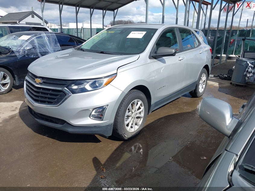 2020 Chevrolet Equinox VIN 3GNAXHEVXLS683834 IAAI salvage auction — Front End, Salvage, sold $4,575 on 2026-09-24 (photo 2)