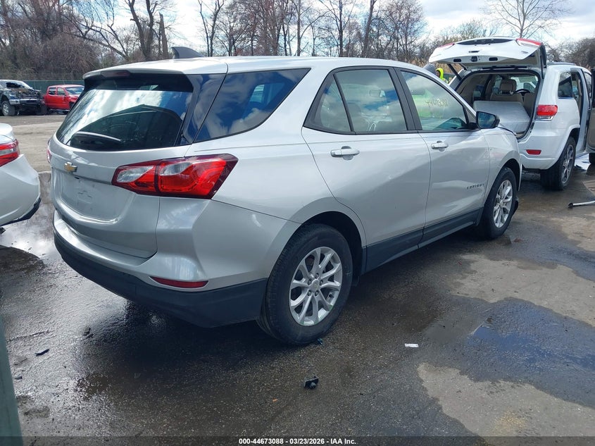 2020 Chevrolet Equinox VIN 3GNAXHEVXLS683834 IAAI salvage auction — Front End, Salvage, sold $4,575 on 2026-09-24 (photo 4)