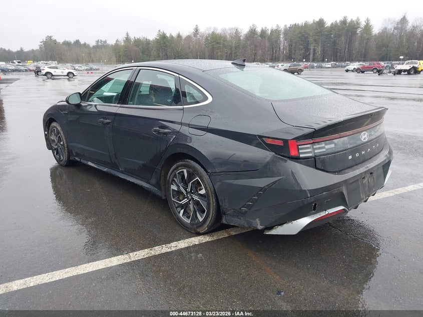 2024 Hyundai Sonata VIN KMHL64JAXRA373303 IAAI salvage auction — RIGHT FRONT, Wait Title, sold $6,050 on 2026-07-23 (photo 3)