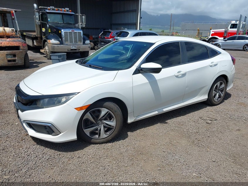 2020 Honda Civic VIN 19XFC2F6XLE007770 IAAI salvage auction — FRESH WATER, Salvage (Hawaii), sold $1,325 on 2026-07-21 (photo 2)