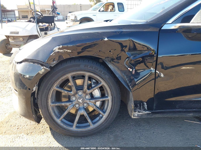2018 Tesla Model 3 VIN 5YJ3E1EBXJF103198 IAAI salvage auction — LEFT SIDE, Regular (Nevada), sold $5,400 on 2026-07-09 (photo 6)