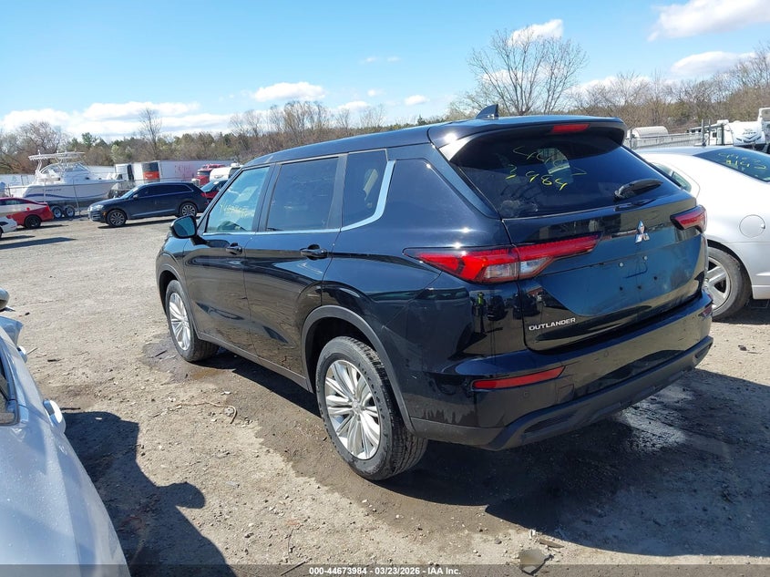 2022 Mitsubishi Outlander VIN JA4J3TA85NZ014975 IAAI salvage auction — RIGHT SIDE, Salvage (West Virginia), sold $4,150 on 2026-07-28 (photo 3)