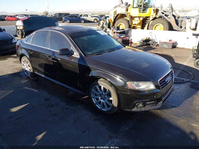 2012 Audi A4 VIN WAUEFAFL6CN018003 IAAI salvage auction — REAR END, Salvage Title, sold $450 on 2026-07-20 (photo 1)