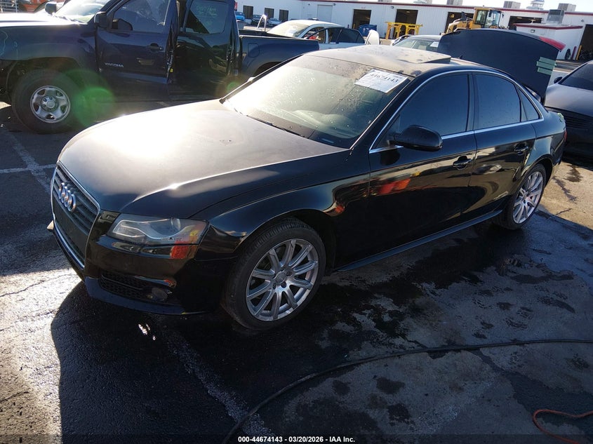 2012 Audi A4 VIN WAUEFAFL6CN018003 IAAI salvage auction — REAR END, Salvage Title, sold $450 on 2026-07-20 (photo 2)