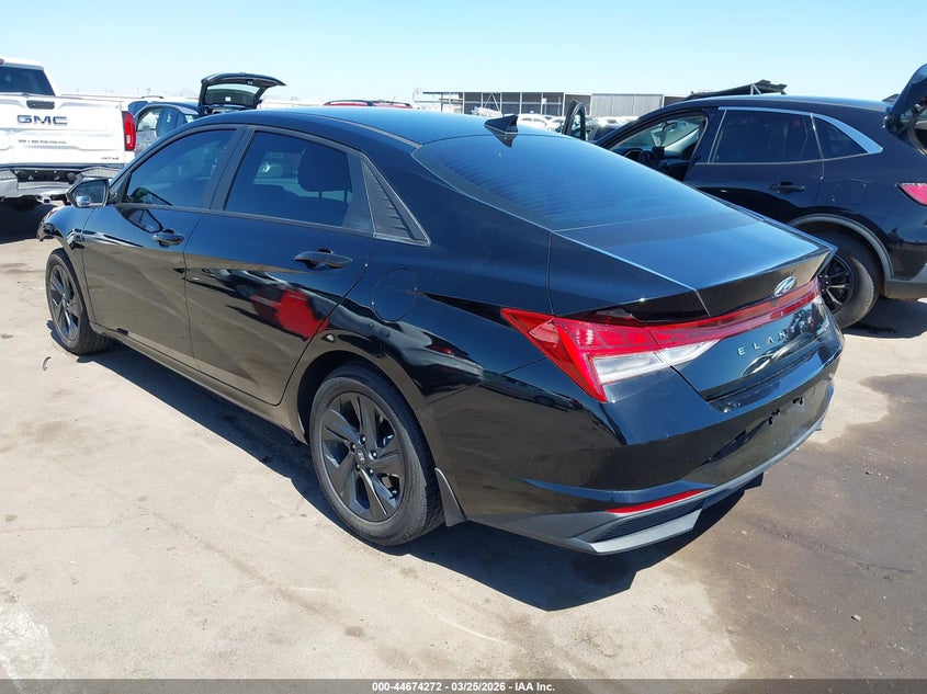 2023 Hyundai Elantra VIN KMHLM4AJ2PU041521 IAAI salvage auction — FRONT END, Salvage (New Mexico), sold $525 on 2026-07-28 (photo 3)