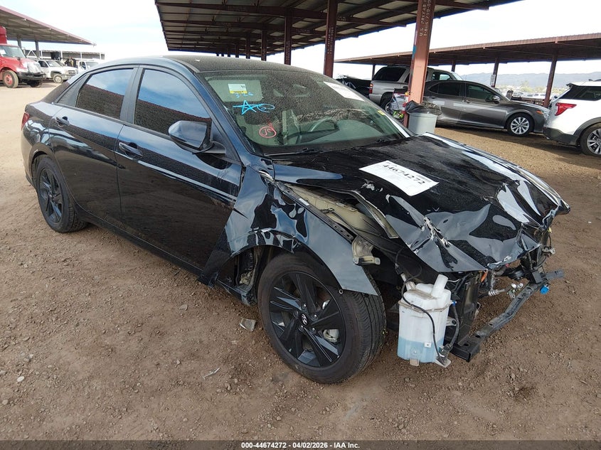 2023 Hyundai Elantra VIN KMHLM4AJ2PU041521 IAAI salvage auction — FRONT END, Salvage (New Mexico), sold $525 on 2026-07-28 (photo 1)