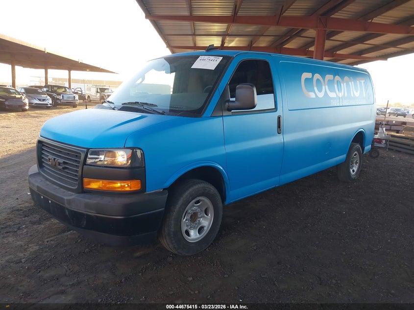 2025 Gmc Savana VIN 1GTZ7HF78S1174756 IAAI salvage auction — REAR END, Salvage (Arizona), sold $17,150 on 2026-07-07 (photo 2)
