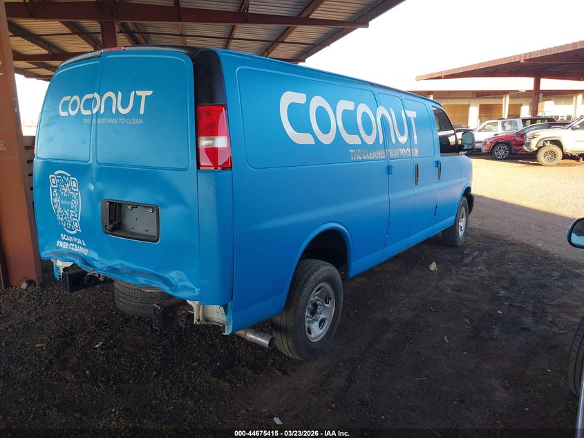 2025 Gmc Savana VIN 1GTZ7HF78S1174756 IAAI salvage auction — REAR END, Salvage (Arizona), sold $17,150 on 2026-07-07 (photo 4)