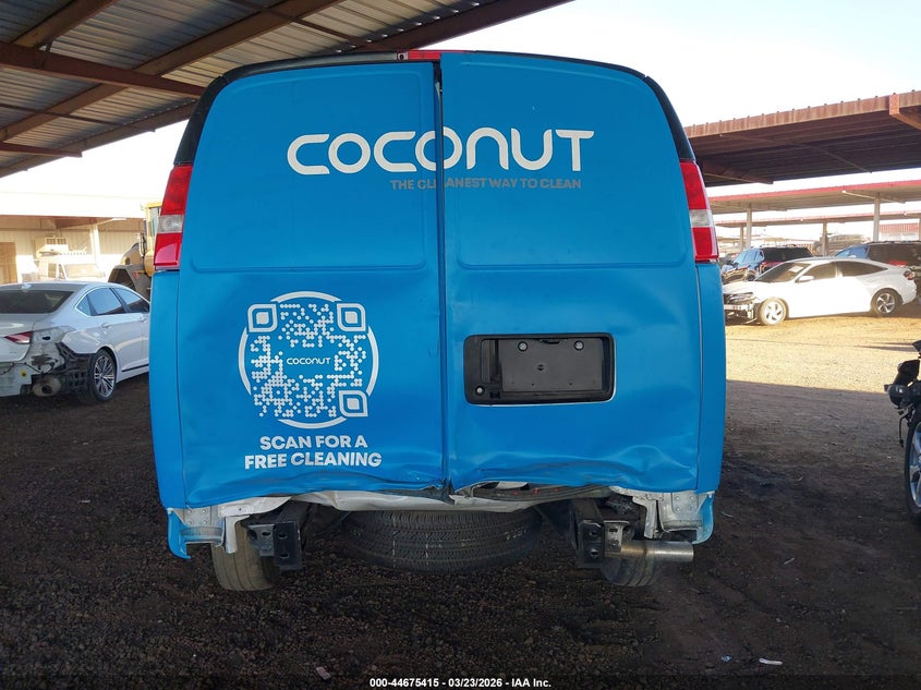 2025 Gmc Savana VIN 1GTZ7HF78S1174756 IAAI salvage auction — REAR END, Salvage (Arizona), sold $17,150 on 2026-07-07 (photo 6)