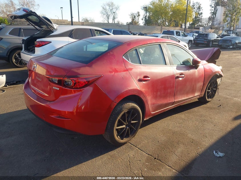 2016 Mazda 3 VIN 3MZBM1U77GM298187 IAAI salvage auction — FRONT END, Salvage Title, sold $525 on 2026-07-10 (photo 4)