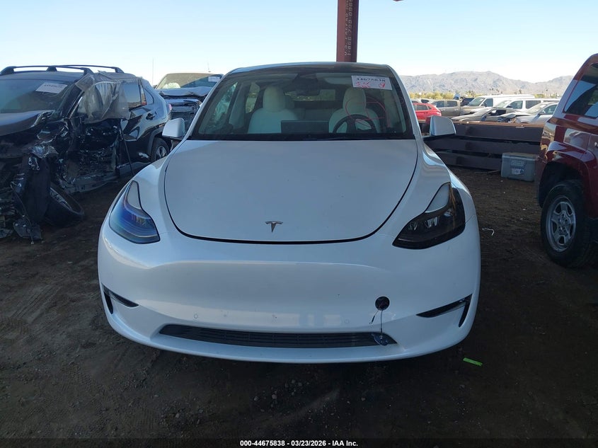 2021 Tesla Model y VIN 5YJYGDEF1MF209399 IAAI salvage auction — UNKNOWN, Salvage Title, sold $18,200 on 2026-07-21 (photo 6)