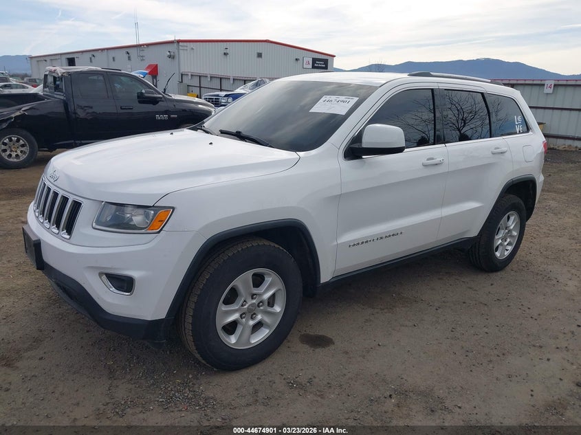 2015 Jeep Grand cherokee VIN 1C4RJFAG1FC886226 IAAI salvage auction — LEFT REAR, Bill Of Sale (Washington), sold $3,500 on 2026-08-01 (photo 2)