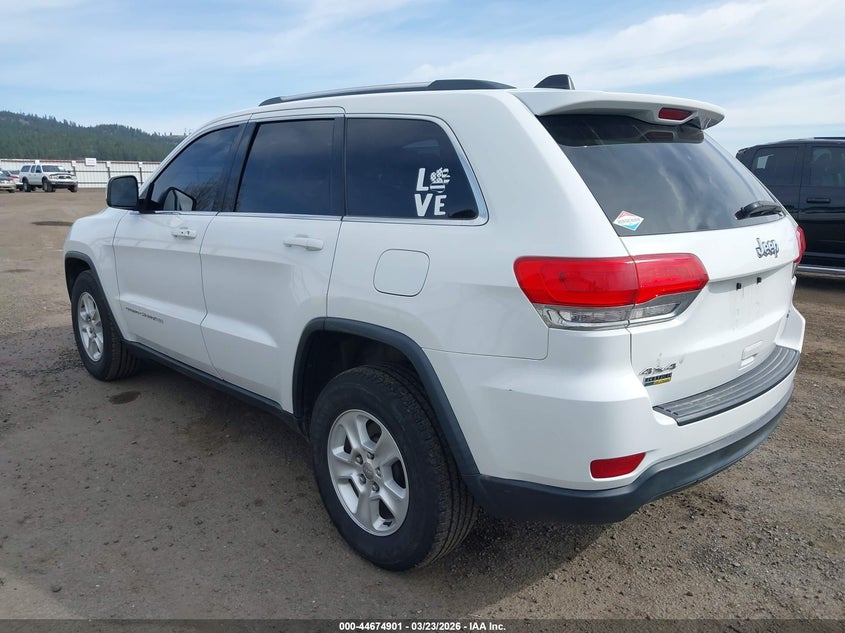 2015 Jeep Grand cherokee VIN 1C4RJFAG1FC886226 IAAI salvage auction — LEFT REAR, Bill Of Sale (Washington), sold $3,500 on 2026-08-01 (photo 3)