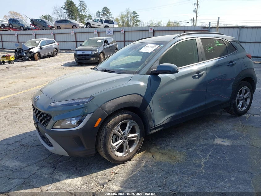 2023 Hyundai Kona VIN KM8K62AB6PU954866 IAAI salvage auction — SIDE, Wait Title, sold $6,200 on 2026-07-10 (photo 2)