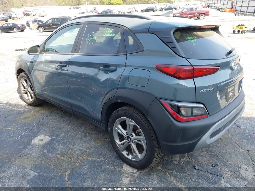 2023 Hyundai Kona VIN KM8K62AB6PU954866 IAAI salvage auction — SIDE, Wait Title, sold $6,200 on 2026-07-10 (photo 3)