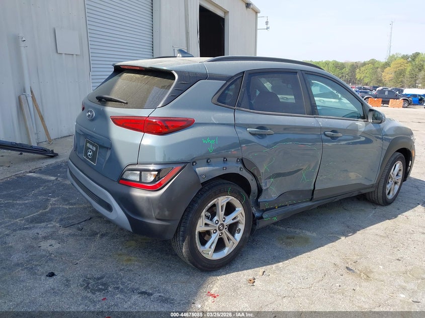 2023 Hyundai Kona VIN KM8K62AB6PU954866 IAAI salvage auction — SIDE, Wait Title, sold $6,200 on 2026-07-10 (photo 4)